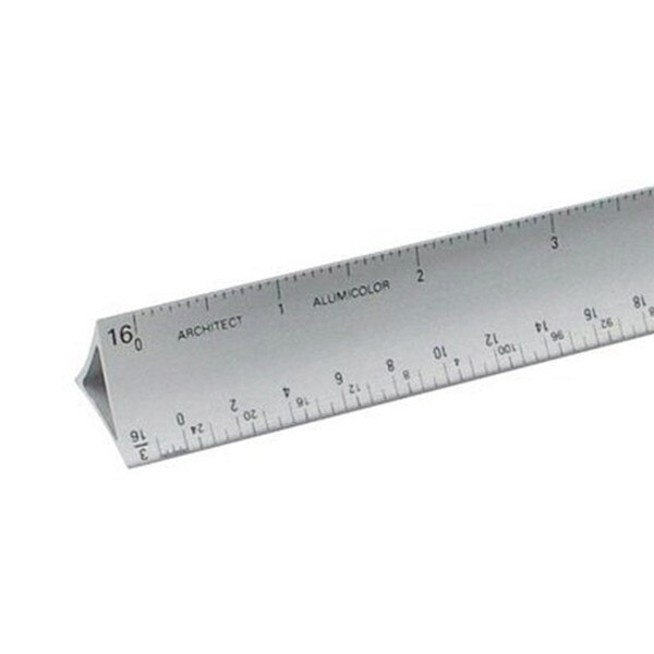 Alumicolor 12" Architect Scale